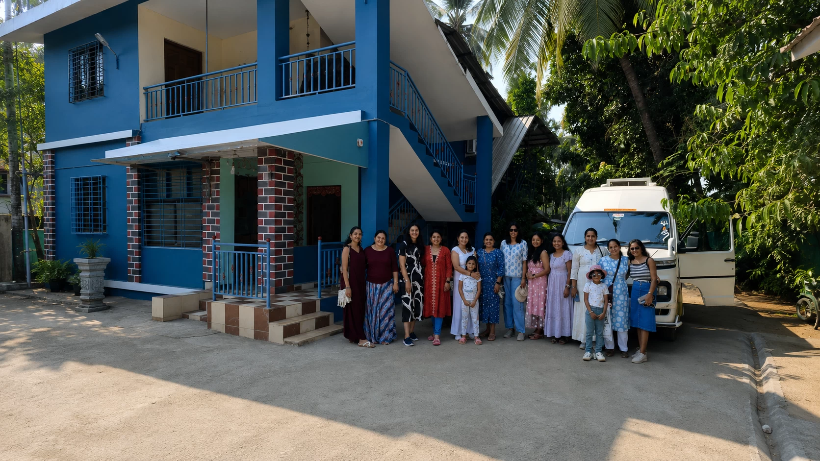 Happy Guests at Kokan Meadow Villa