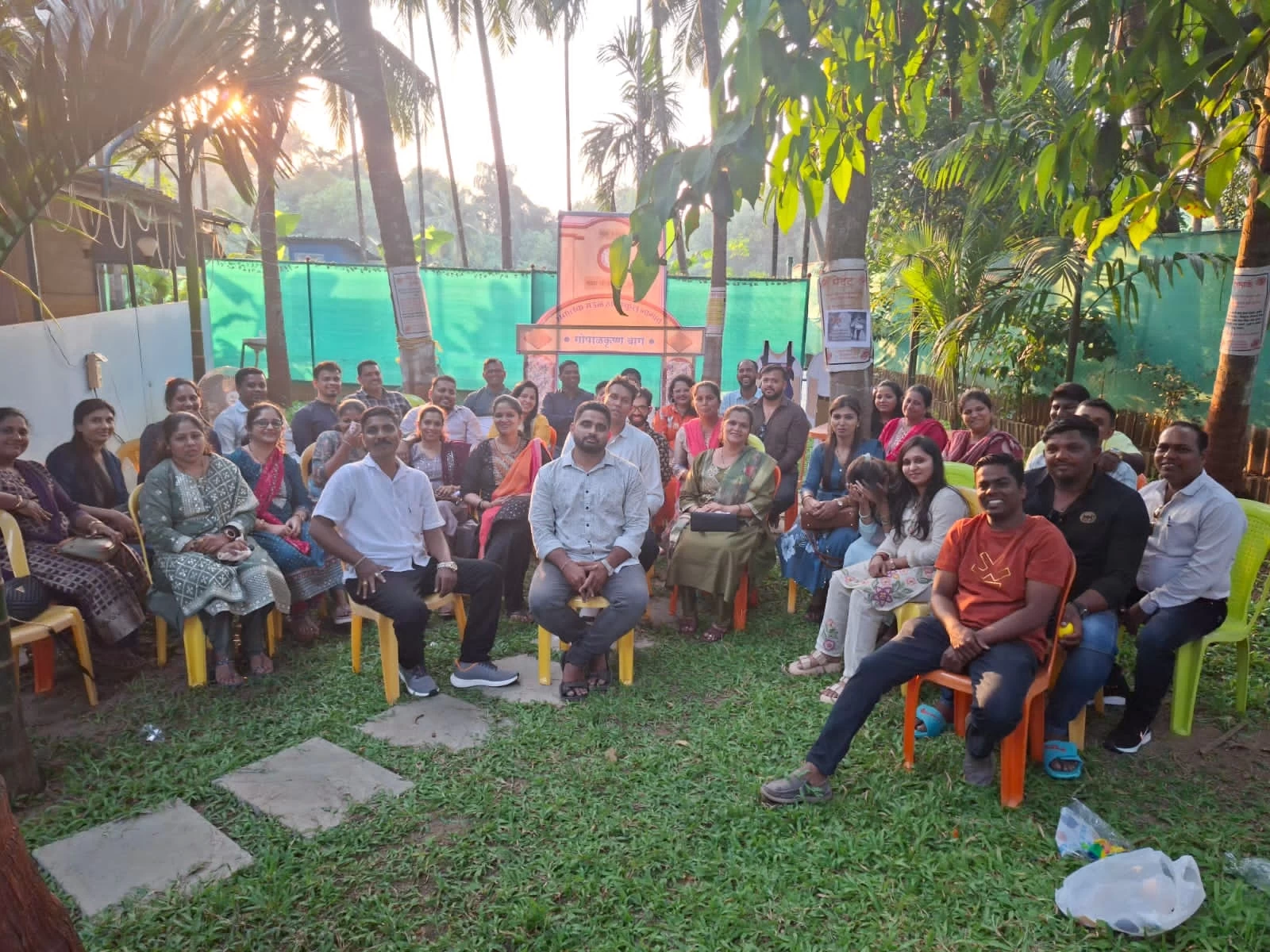 Happy Guests at Kokan Meadow Villa