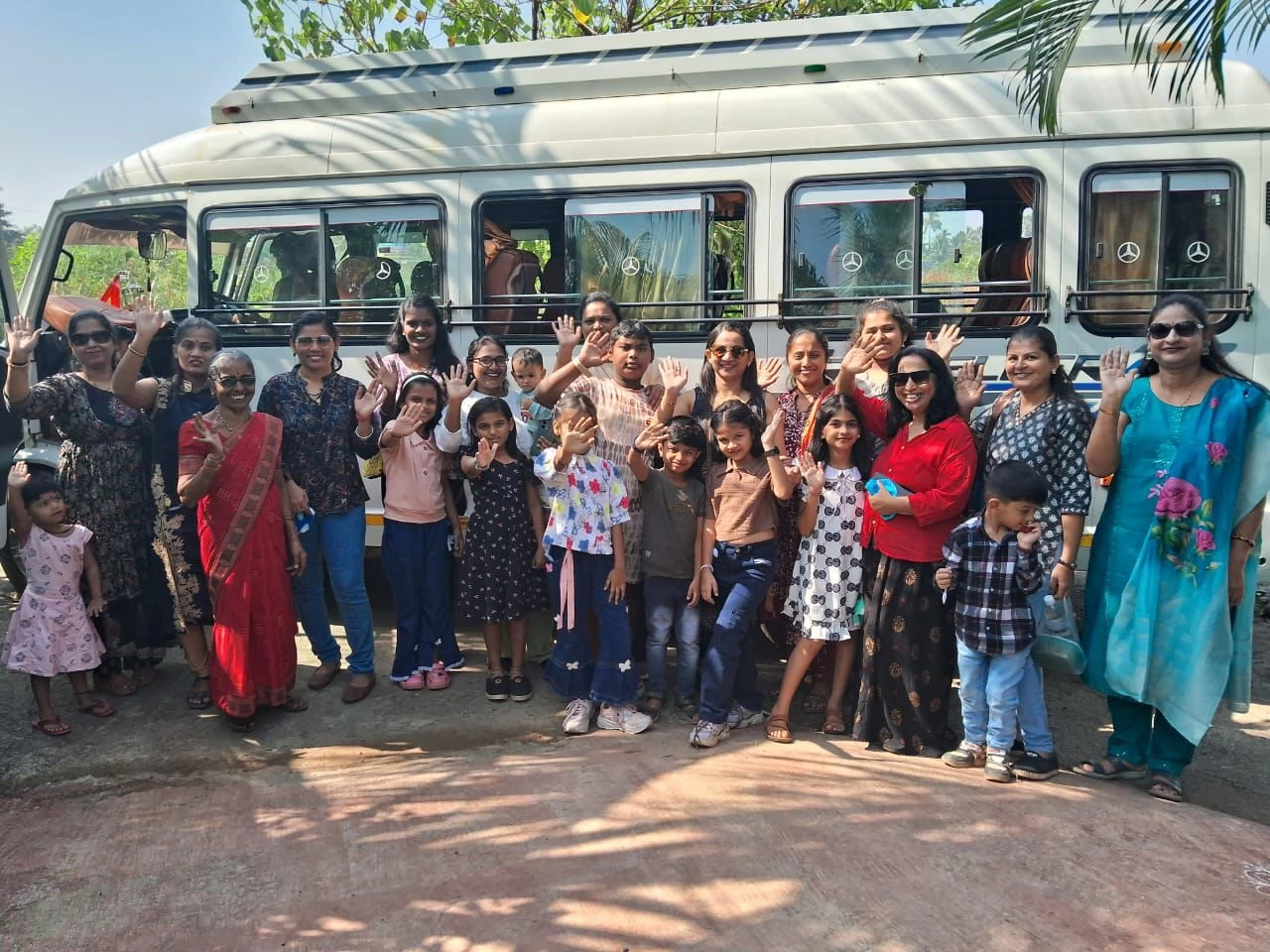 Happy Guests at Tulip Farms