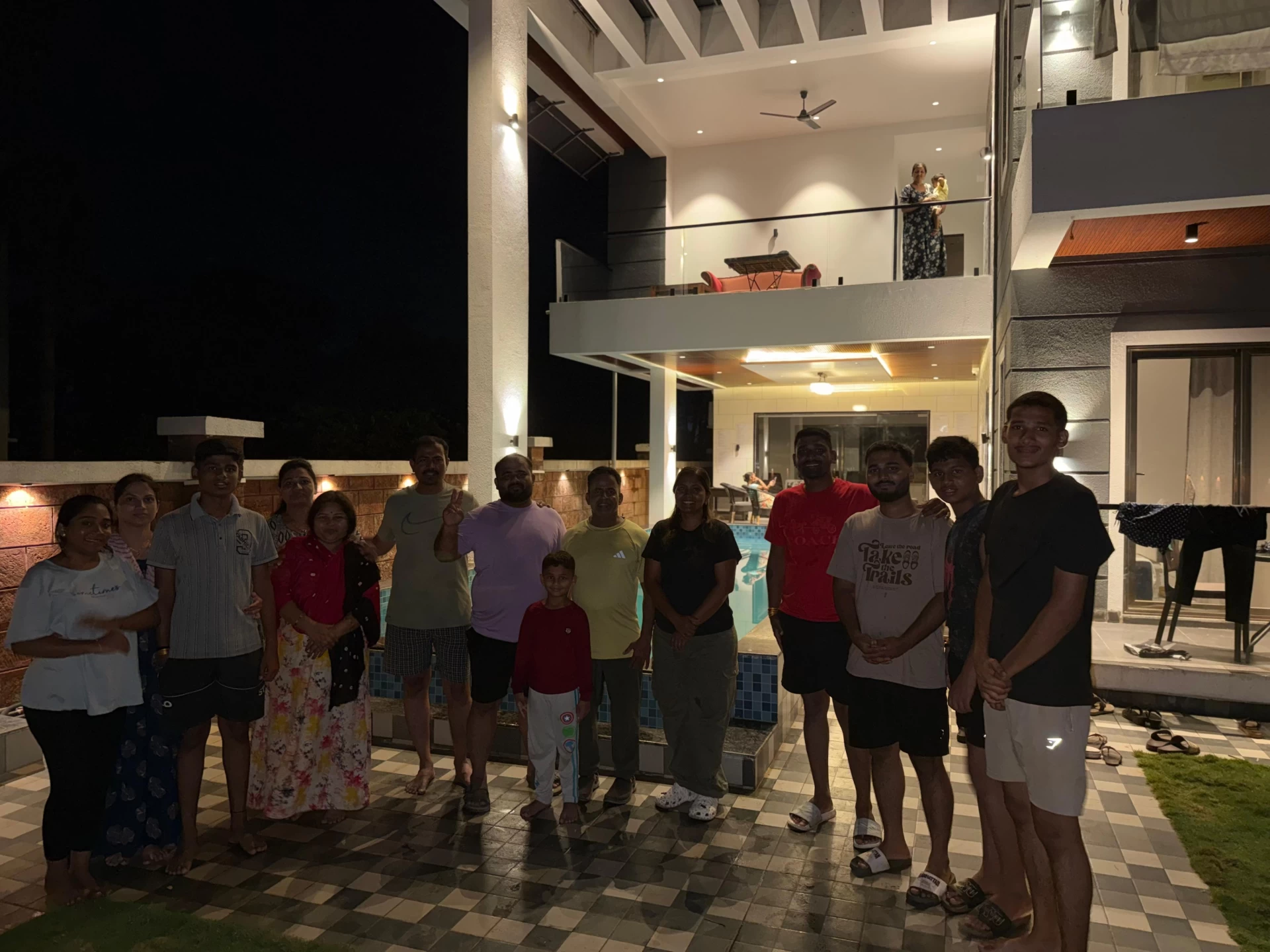 Happy Guests at The Shoreline Villa