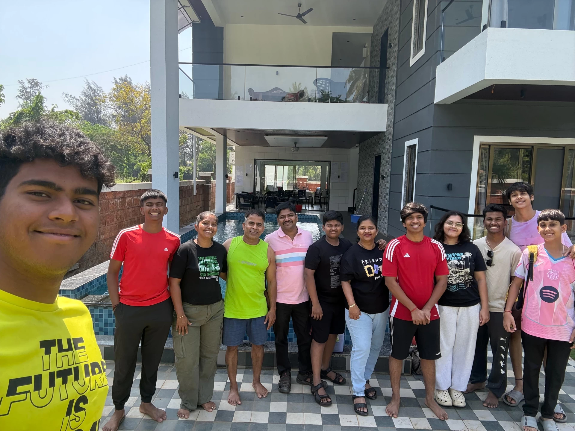 Happy Guests at The Shoreline Villa