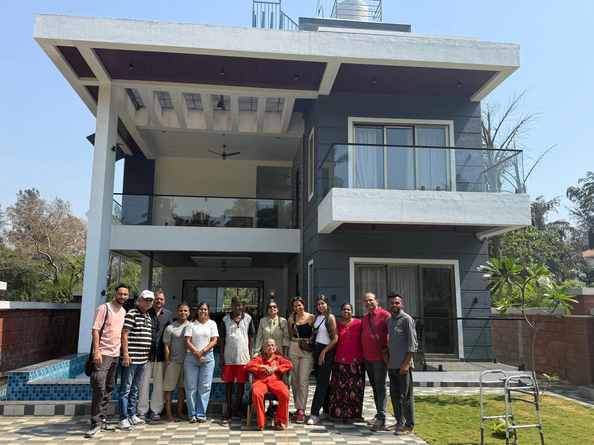 Happy Guests at The Shoreline Villa
