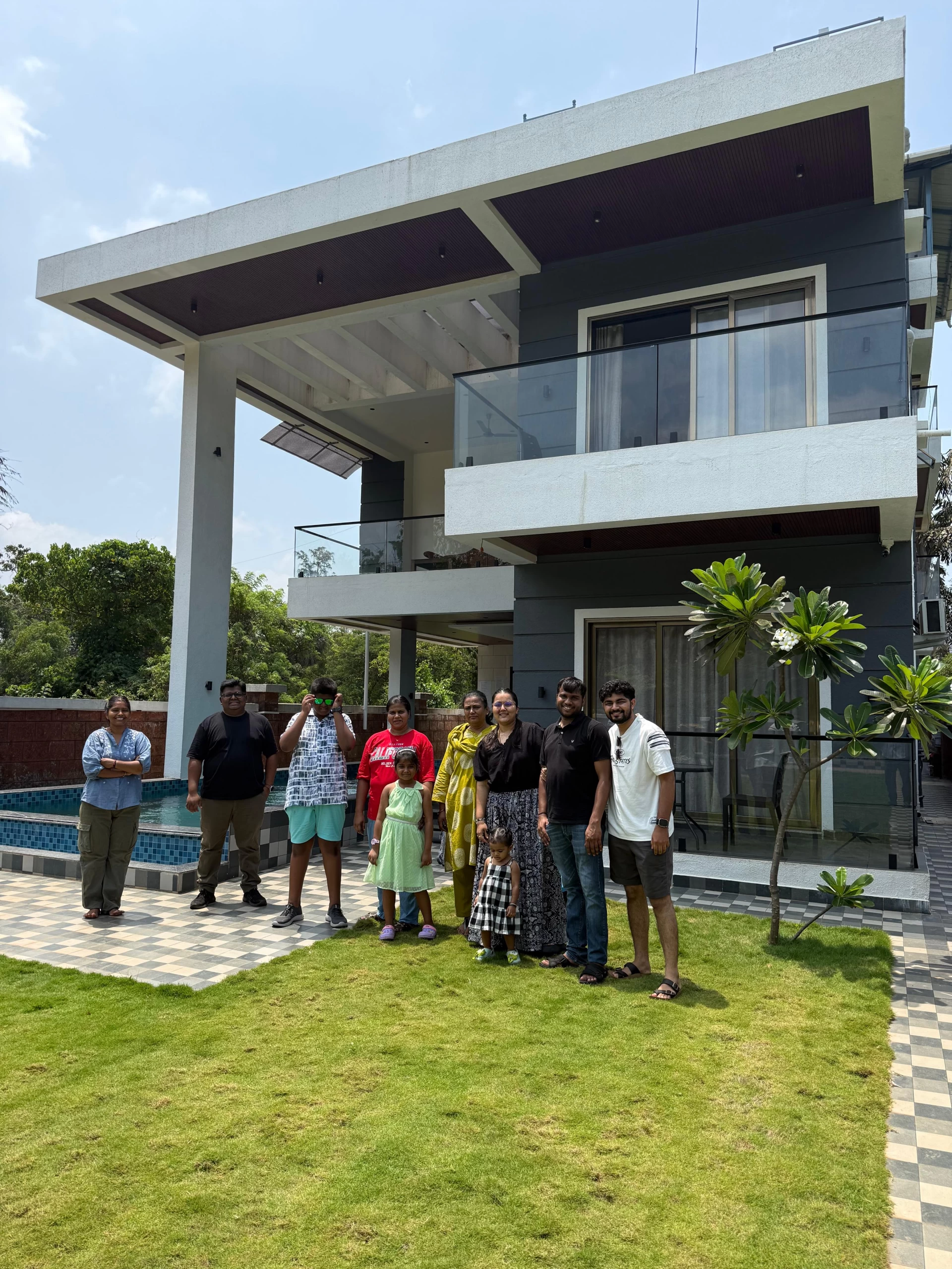 Happy Guests at The Shoreline Villa