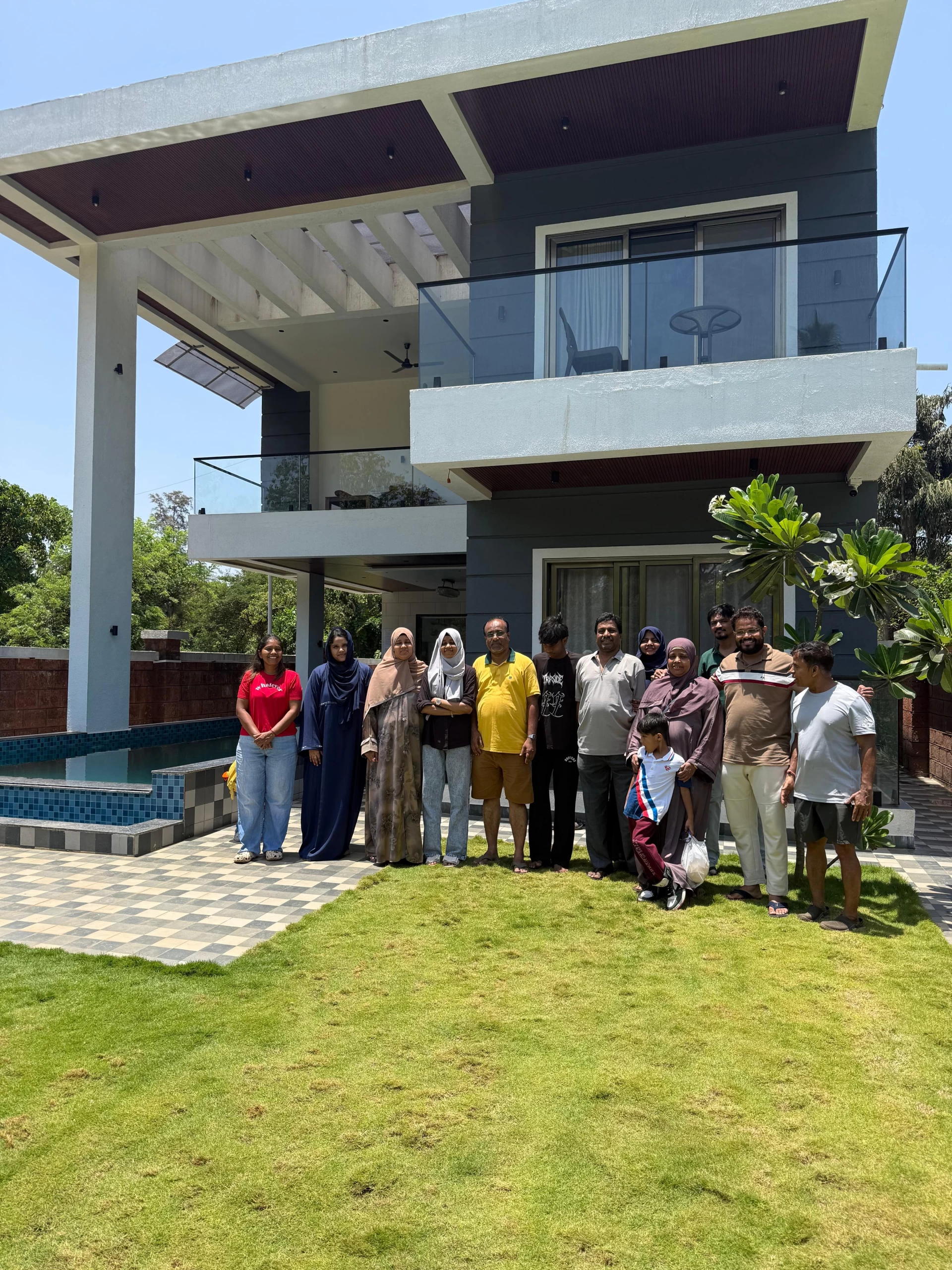 Happy Guests at The Shoreline Villa