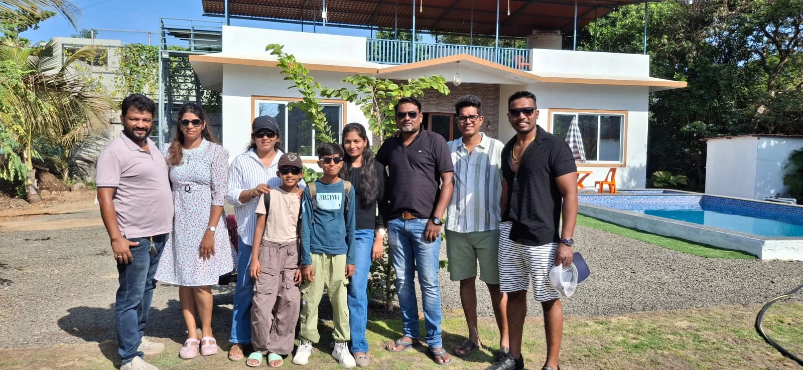 Happy Guests at SunWhite Villa