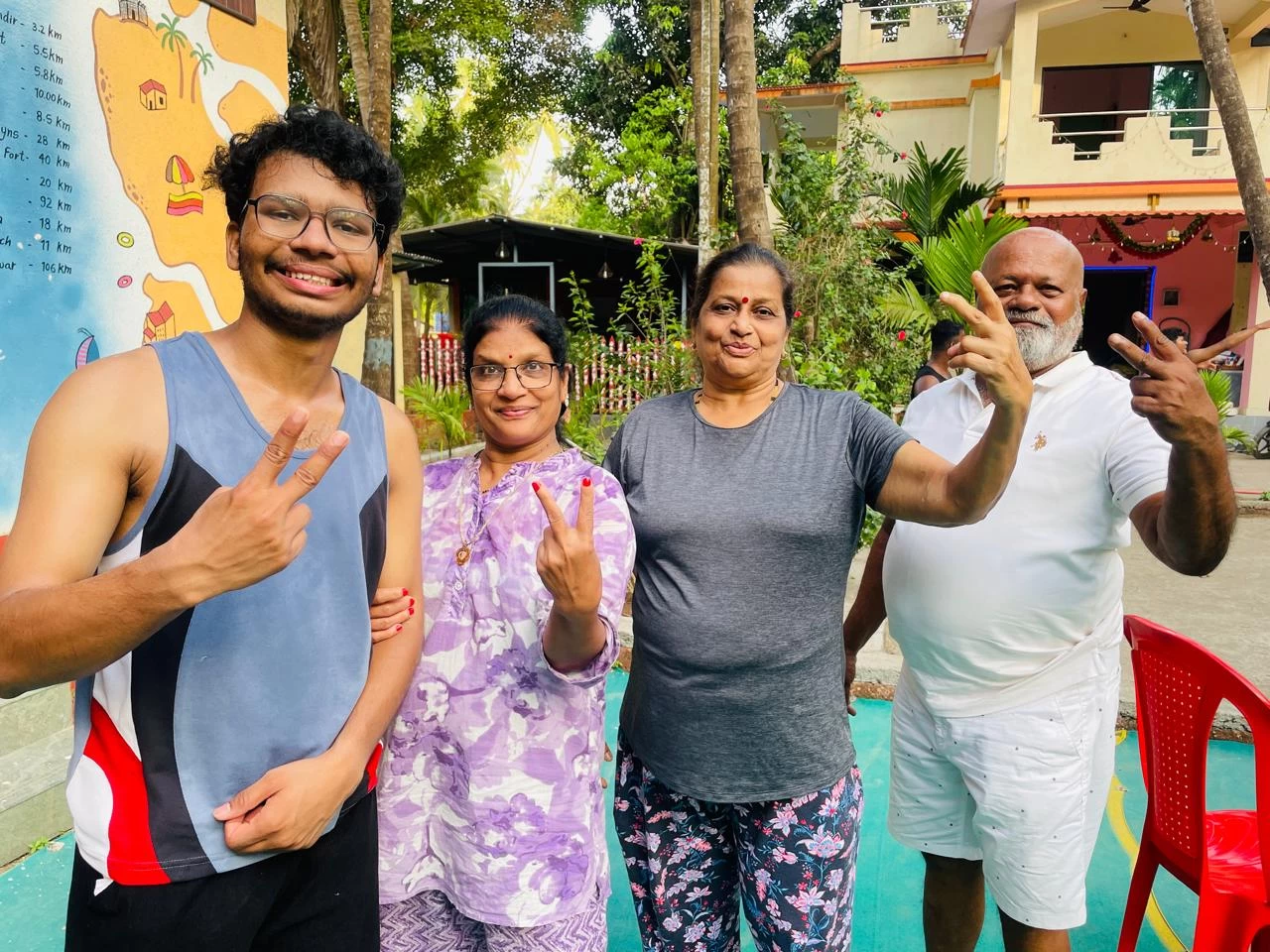 Happy Guests at Coco Shadow Villa
