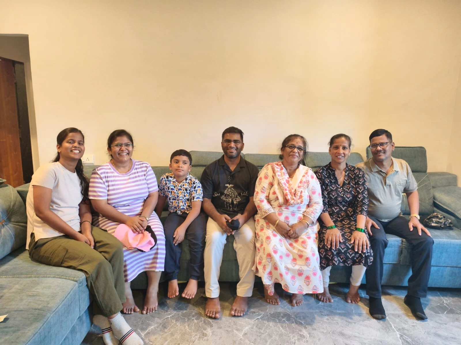 Happy Guests at Pentagon House