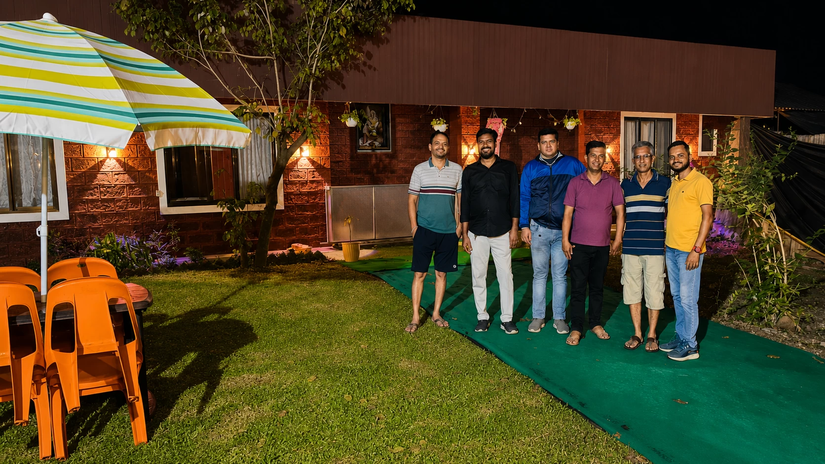 Happy Guests at Nisarg Coast Villa