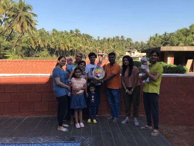 Happy Guests at Golden Tide Villa
