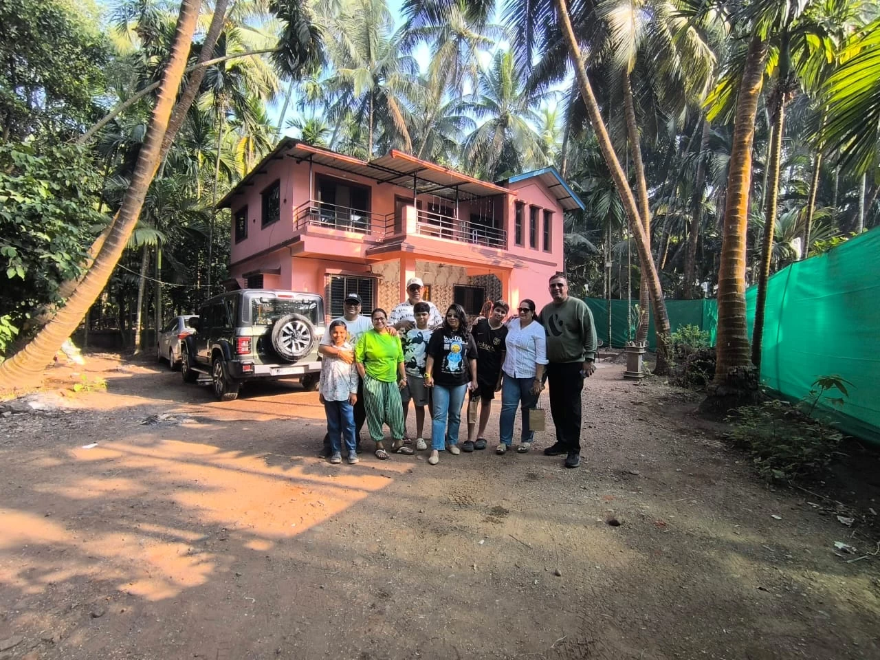 Happy Guests at Coco Hut Villa