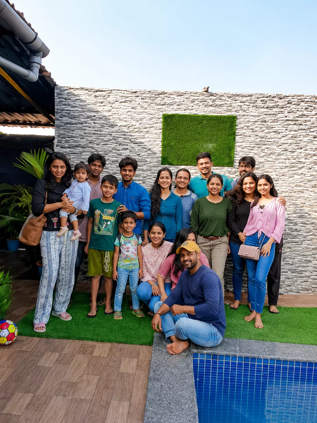 Happy Guests at Lush Mountain Villa