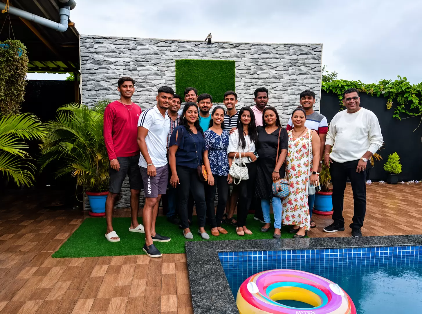 Happy Guests at Lush Mountain Villa