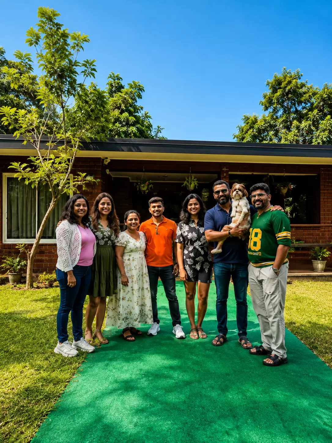 Happy Guests at Nisarg Coast Villa